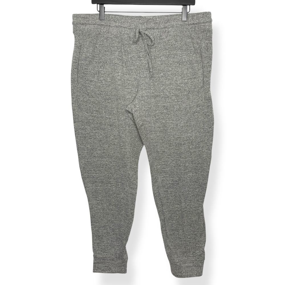 Mossimo Supply Co Women's Gray Sweater Knit Jogger Sweatpants Plus Size XXL